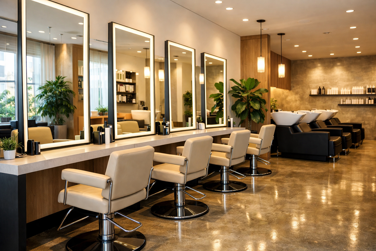 Hair Salon Interior
